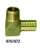 Simmons Manufacturing Bronze Hydrant Elbows 3/4" x 3/4"