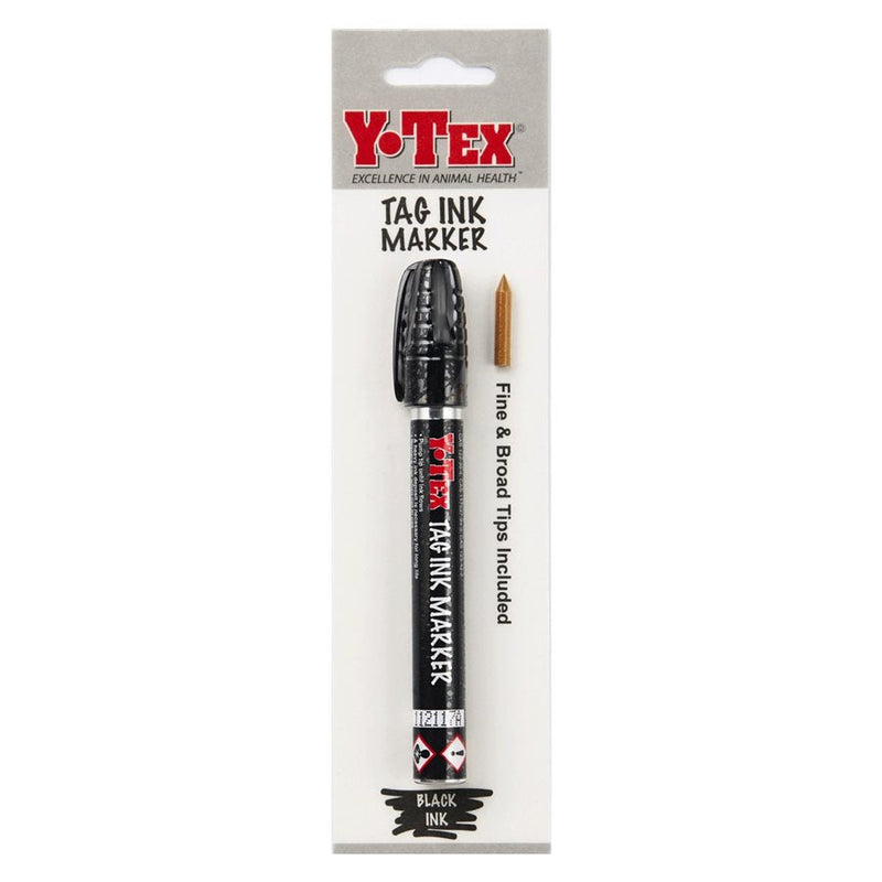 Y-Tex Black Tag Ink Marker – Freshized