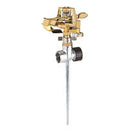 Landscapers Select Lawn Sprinkler with Spike, Female, Round, Zinc