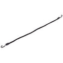 ProSource Bungee Stretch Cord, 17 mm Dia, 40 in L, Polypropylene, Black, Hook End