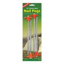 Coghlans Nail Pegs - 10" - 4 Pack