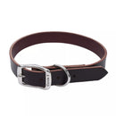 Coastal Pet Products Circle T Latigo Leather Town Dog Collar Small 5/8" X 16"