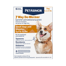 Sergeant's Pet Care Products Worm x Plus 7 Way De-Wormer Small Dog 6Ct
