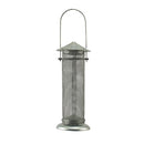 Panacea Rustic Farmhouse Galvanized Silo Nyjer® Thistle .5lb Seed Feeder