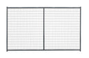 Tarter 6 x 10 ft. Heavy-Duty Dog Kennel - Side, Gray