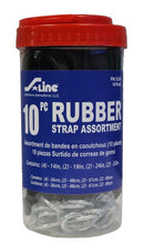 Ancra Cargo 10-PC Jar of Assorted EPDM Tarp Ties