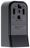 Pass & Seymour 30A 125/250V 14-30R Straight Blade Single Surface Receptacle, 3-Pole, 4-Wire