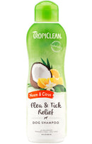 TropiClean Neem & Citrus Flea & Tick Relief Shampoo for Dogs