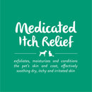 TropiClean Oatmeal & Tea Tree Medicated Itch Relief Shampoo for Pets