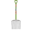 Ames 10-Tine Ensilage Fork Wood Handle