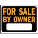 "For Sale By Owner" Sign, Plastic, 9 x 12-In.
