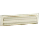 2 x 11-In. Brass Mail Slot With Magazine Open Back Plate