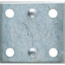 4-Pk., 1.5 x 1-3/8-In. Zinc Mending Plate