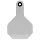 All American Livestock Tag, Blank, Medium, White, 25-Pk.