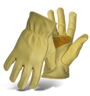 Boss Grain Cowhide Leather Driver With Palm Patch Gloves