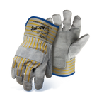 BOSS STALLION™ Side Split Leather Palm, Safety Cuff