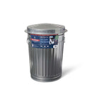 Behrens 20 Gallon Galvanized Steel Trash Can with Lid