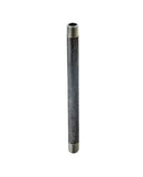 World Wide Sourcing Black Schedule 40 Pipe Nipple
