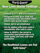 Ferti-lome NEW LAWN STARTER FERTILIZER 9-13-7