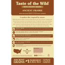 Taste of the Wild Ancient Prairie Canine Recipe with Roasted Bison & Roasted Venison