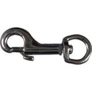 Bolt Snap, Nickel, 0.375 x 2-3/16-In.