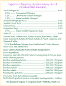 Espoma Azalea-Tone Plant Food 4-3-4 Formula