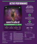 Unrivaled Active Performance Beef Meal and Ancient Grains Recipe 26/18 Dog Food