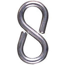 Closed S Hook, Steel, 1-1/8-In.,