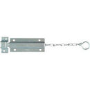 Door Chain Bolt, Zinc, 6-In.