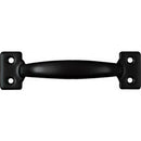 Door/Drawer Cabinet Pull, Satin Black, 6.5-In.
