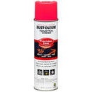 Industrial Choice Marking Spray Paint, Precision Line, Inverted, Fluorescent Pink, 17-oz.