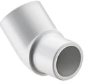 PVC Schedule 40 - 45 Standard Street Elbow, 2" Spigot X Socket White | 427-020