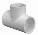 PVC Schedule 40 - Tee, 1-1/2" Slip White | 401-015