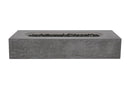 PyroMania Fire - Alchemy Rectangle Concrete Fire Pit Table