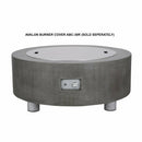PyroMania Fire - Avalon Round Concrete Fire Pit Table
