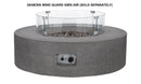 PyroMania Fire - Genesis Round Concrete Fire Pit Table