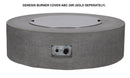 PyroMania Fire - Genesis Round Concrete Fire Pit Table