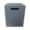 PyroMania Fire - Hermit Square Concrete Propane Tank Cover