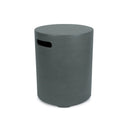 PyroMania Fire - Introvurt Round Concrete Propane Tank Cover