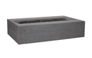 PyroMania Fire - Millenia Rectangle Concrete Fire Pit Table