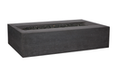 PyroMania Fire - Millenia Rectangle Concrete Fire Pit Table