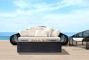 PyroMania Fire - Millenia Rectangle Concrete Fire Pit Table