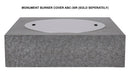 PyroMania Fire - Monument Square Concrete Fire Pit Table