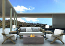 PyroMania Fire - Paloma Square Concrete Fire Pit Table