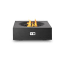 PyroMania Fire - Tao Square Concrete Fire Pit Table