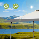 13 x 13 Pop-up Outdoor Canopy | Large Space with 4-wheel Portability