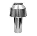 Raypak 206A/207A D-10 Residential Pool Heater Indoor Drafthood, Stack Top 6” | 009838
