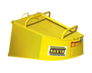 Rack'em RC-B4 Hammered Steel Grass Catcher, 4.4cu.ft, Latch Door