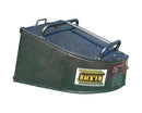 Rack'em RC-EX-4 Hammered Steel Grass Catcher, 4.4cu.ft, Latch Door