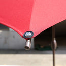Lyon 2023| 9 Feet Patio Umbrella With Push Button Tilt and Crank